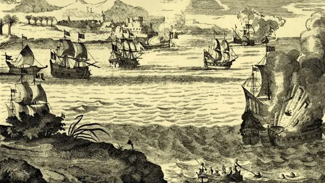 Излюбленной добычей как пиратов, так и корсаров, были испанские суда