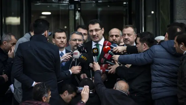 AKP Genel Başkan Yardimcısı Ali İhsan Yavuz, 'organize usulsüzlük' olduğunu bildiriyor