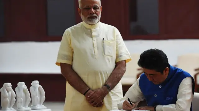 मोदी-आबे