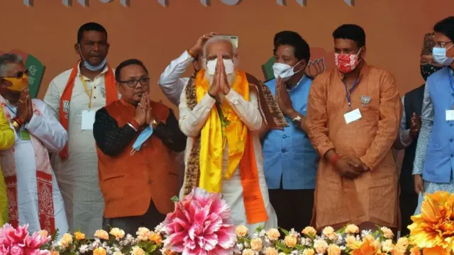 नरेंद्र मोदी की चुनावी रैली