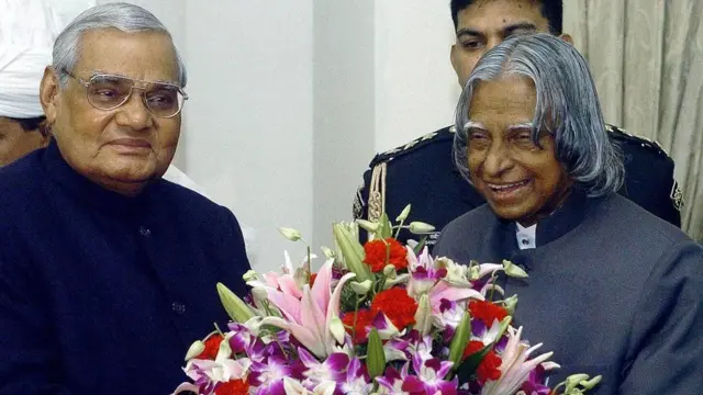 ડૉ. અબ્દુલ કલામ અને વાજપેયી