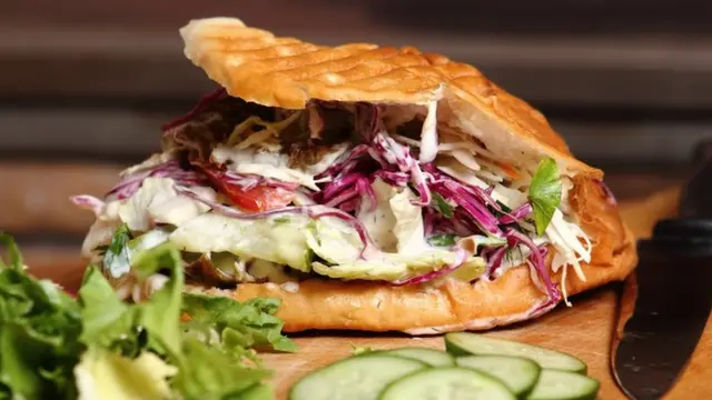 Un döner kebab