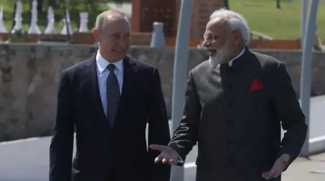 పుతిన్తో మోదీ