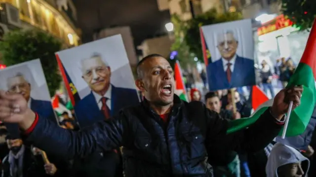 فلسطینی مظاہرین