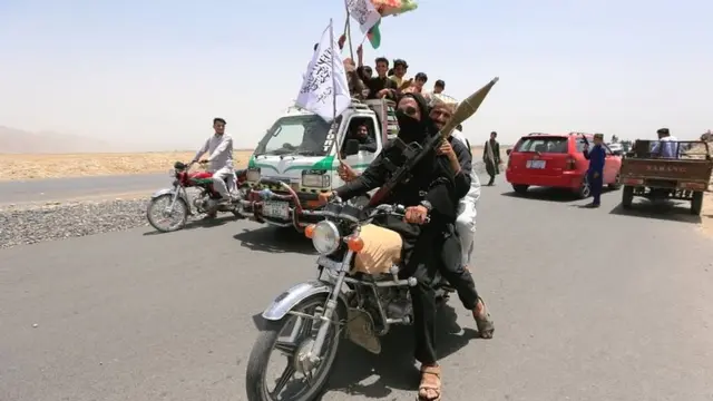 جنگجویان طالبان در غنی‌خیل هلمند