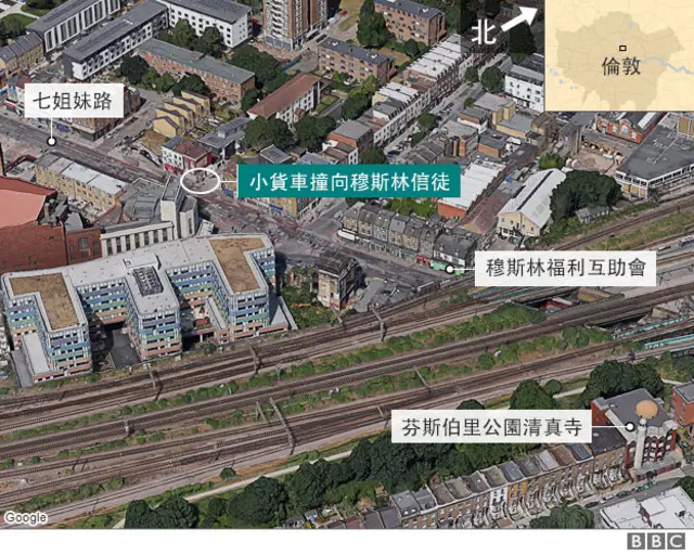 芬斯伯里公园区地图