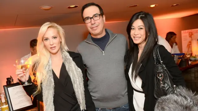 Steven Mnuchin Hollywood yıldızlarıyla