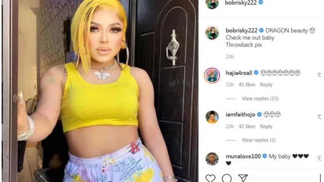 Bobrisky: Ìnira tó wà nínú ìdí ṣíṣé kìí ṣe kèrémí, ẹyin ti Elédùà fún ni ìdí ooré ńla ni-Bobrisky