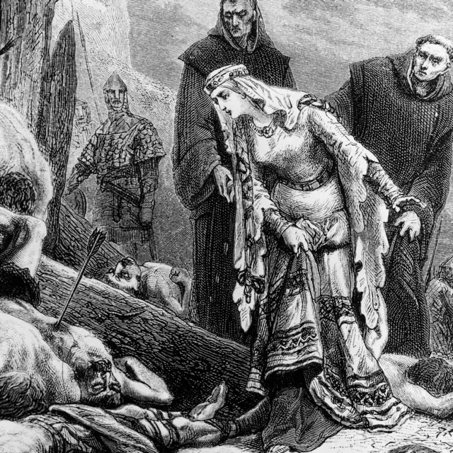 Эдит находит тело Гарольда