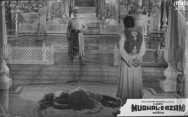 मुग़ल-ए-आज़म का एक दृश्य