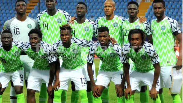 Paul wit Nigeria national team