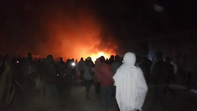 በደቡብ ወሎ ዞን መቅደላ ወረዳ ማሻ ከተማ አዲሱ መናሃሪያ የደረሰ አደጋ