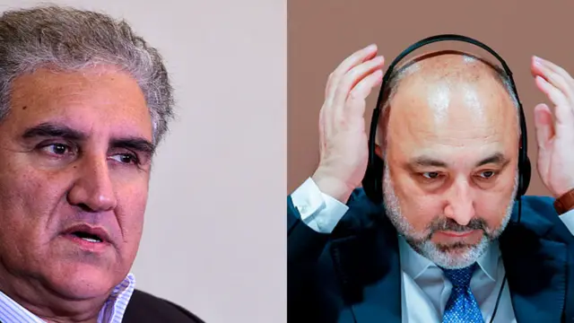 ښۍ خوا؛ محمد حنیف اتمر، شاه محمود قریشي