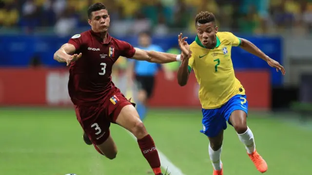 Venezuela vs Brasil