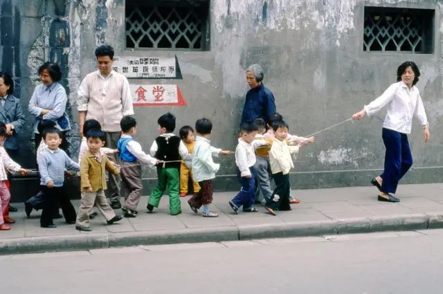 Niños en China