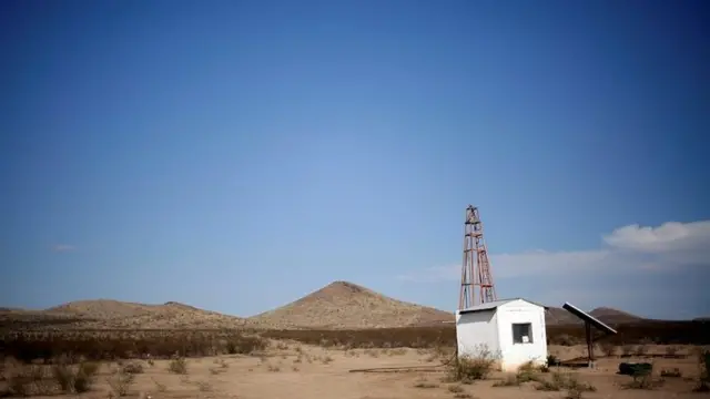 Zona árida en México