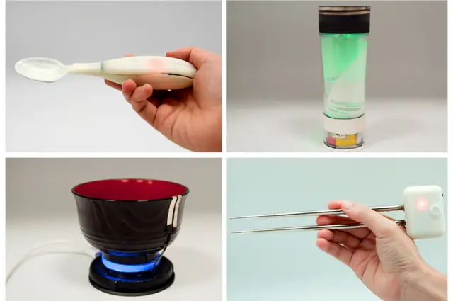 Algunos de los utensilios creados por Ranasinghe y su equipo.