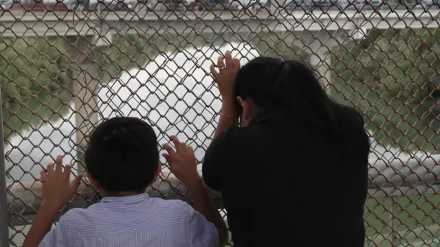 Frontera entre Estados Unidos y México en Texas