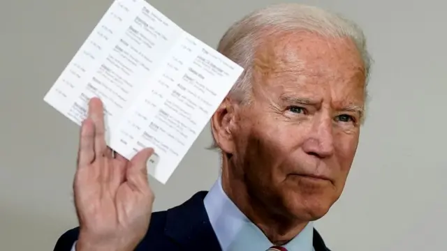 جو بایدن، سپتامبر 2020