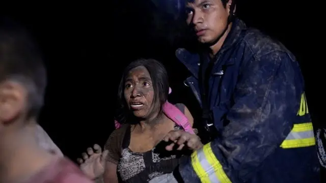 Volcán de Fuego, Guatemala.