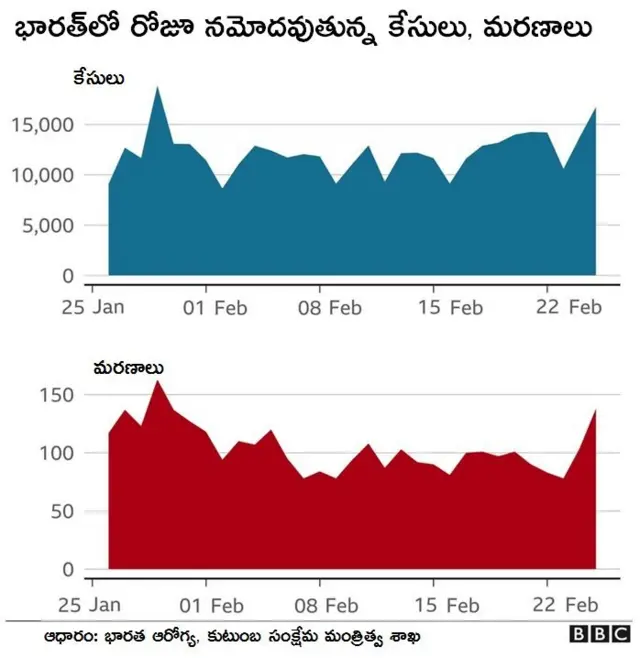 కేసులు, మరణాలు