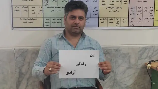 عتصاب پیروز نامی، دبیرکل کانون صنفی معلمان خوزستان، در پی فراخوان شورای هماهنگی تشکل‎های فرهنگیان ایران