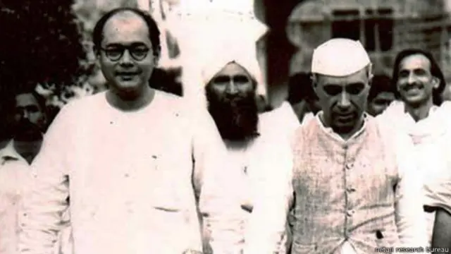 પંડિત નહેરુ અને સુભાષ ચંદ્ર બોઝ