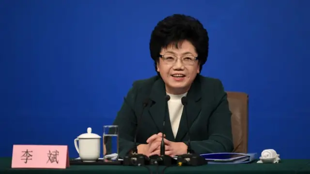 李斌在2017年人大新闻发布会上