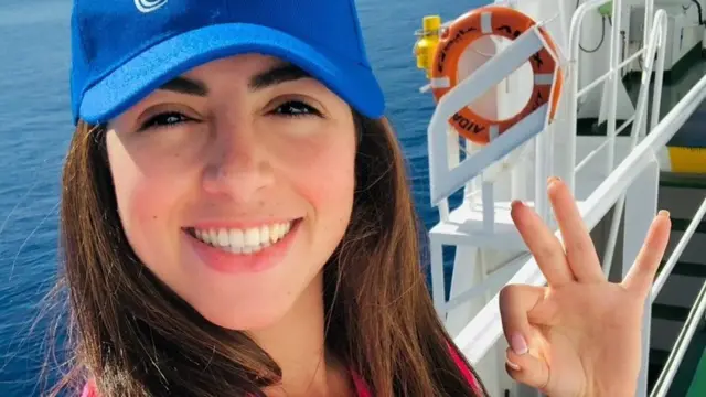Marwa Elselehdar na Egypt first female ship captain