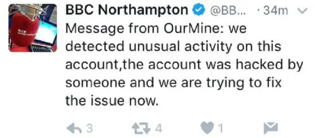 বিবিসি, হ্যাকিং