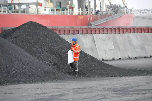 вугілля із ПАР