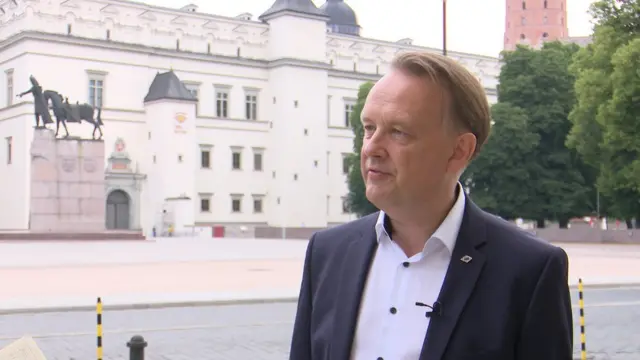 Замглавы МВД Литвы Арнольдас Абрамавичус