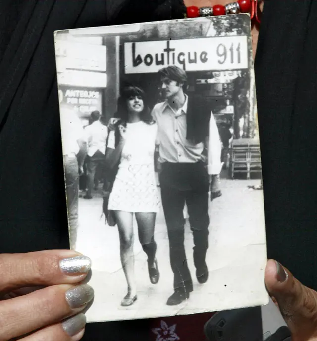 Una imagen de Silvia Reyes y Washington Barrios