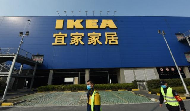 IKEA shopfront in Hangzhou, China