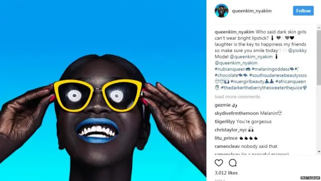 मॉडल, काली, रंग, ख़ूबसूरती