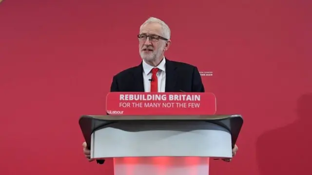 Jeremy Corbyn, líder de los laboristas.