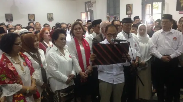 Pembacaan petisi kebangsaan yang disebut mewakili 500 lebih dokter dari seluruh Indonesia.