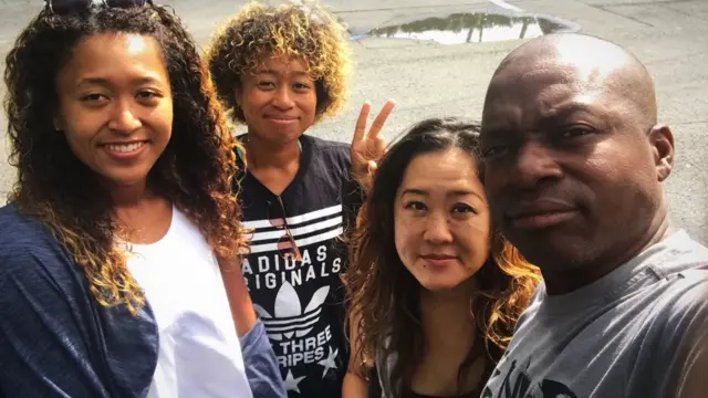 Aworan Naomi Osaka,ẹgbọn rẹ Mama ati Baba rẹ