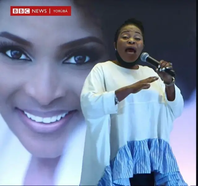 Báyìí ni orin ìsìn ìkẹyin olóògbé Ibiduni Ighodalo ṣe lọ