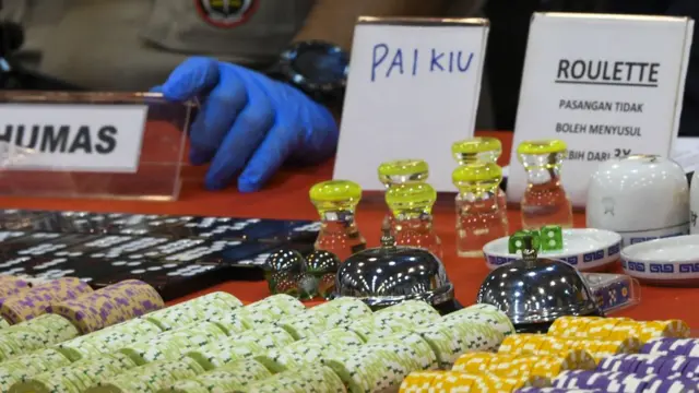 Penggerebekan kasion ilegal