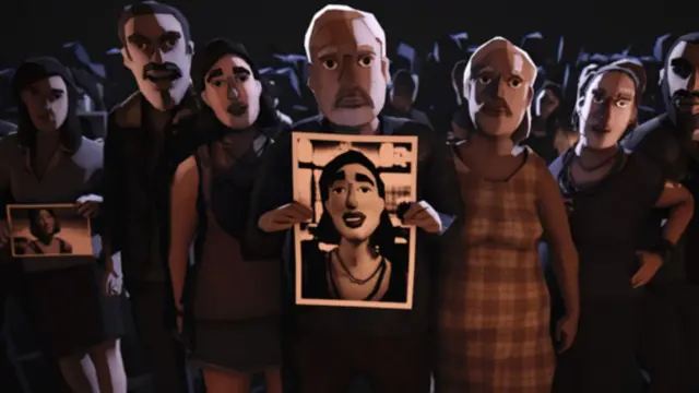 Escena del video en 360 grados