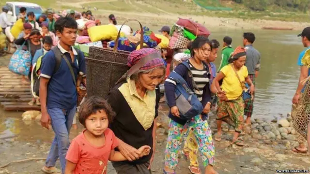 संघर्ष के कारण 1,20,000 लोग विस्थापित कर चुके हैं