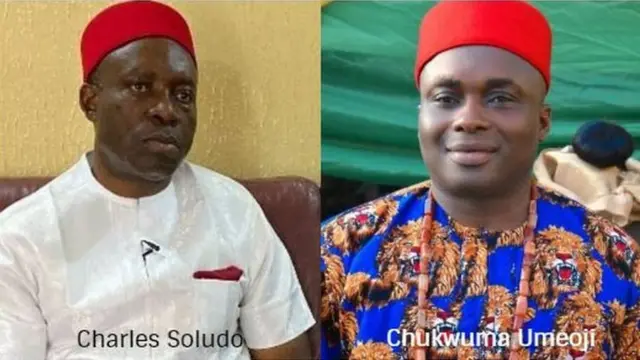 Charlkes Soludo na Chukwuma Umeojii