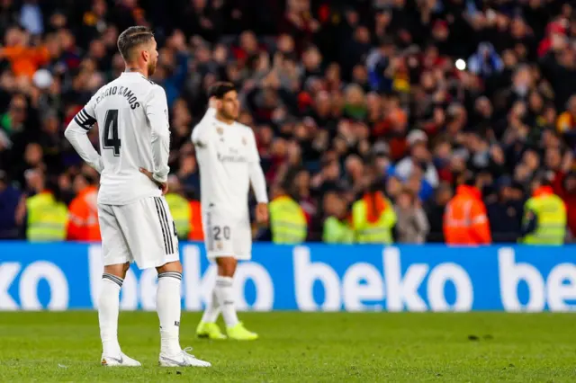 Sergio Ramos y Marco Asensio