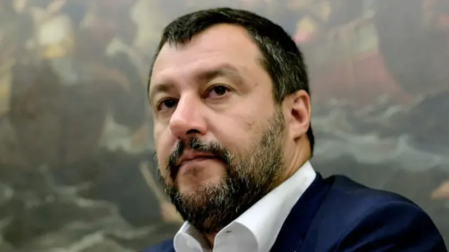 Başbakan Yardımcısı ve İçişleri Bakanı Matteo Salvini