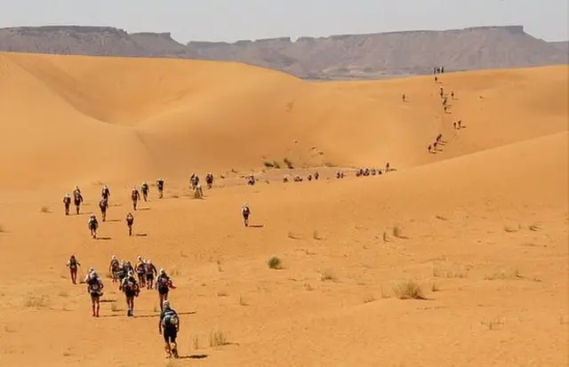 Marathon des sables in 2008