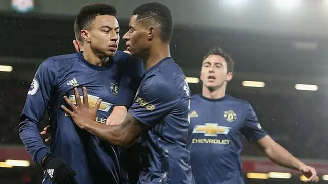 Marcus Rashford and Jesse Lingard