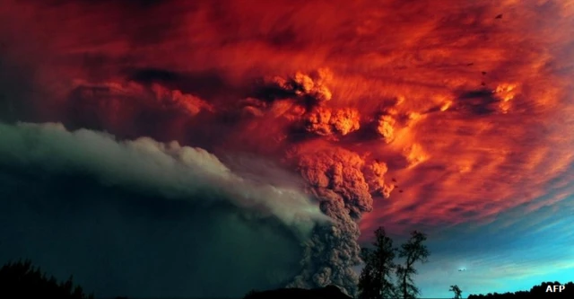 (แฟ้มภาพ) ภูเขาไฟระเบิดที่ชิลีเมื่อปี 2011