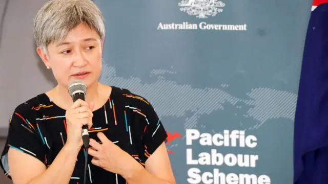 অস্ট্রেলিয়ার পররাষ্ট্রমন্ত্রী পেনি উং।