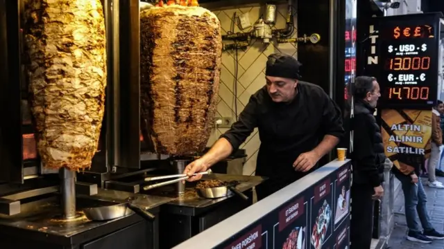 человек на рынке